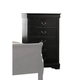 Louis Philippe Black Chest Model 23736 By ACME Furniture